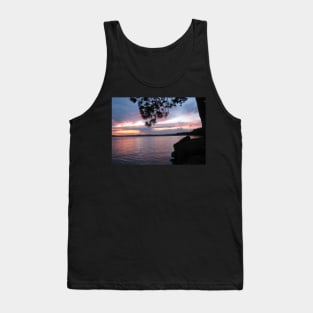 Sunset Dreams at  Lake CatchaComa 3-Available As Art Prints-Mugs,Cases,Duvets,T Shirts,Stickers,etc Tank Top